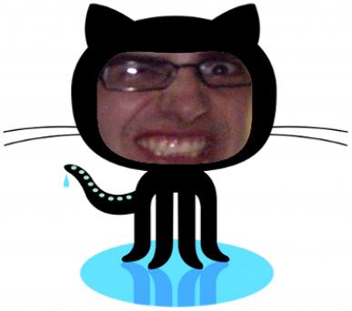 If you ever meet me in real life, you'll notice how inaccurate this picture of me is - image derived from GitHub.com's The Octocat