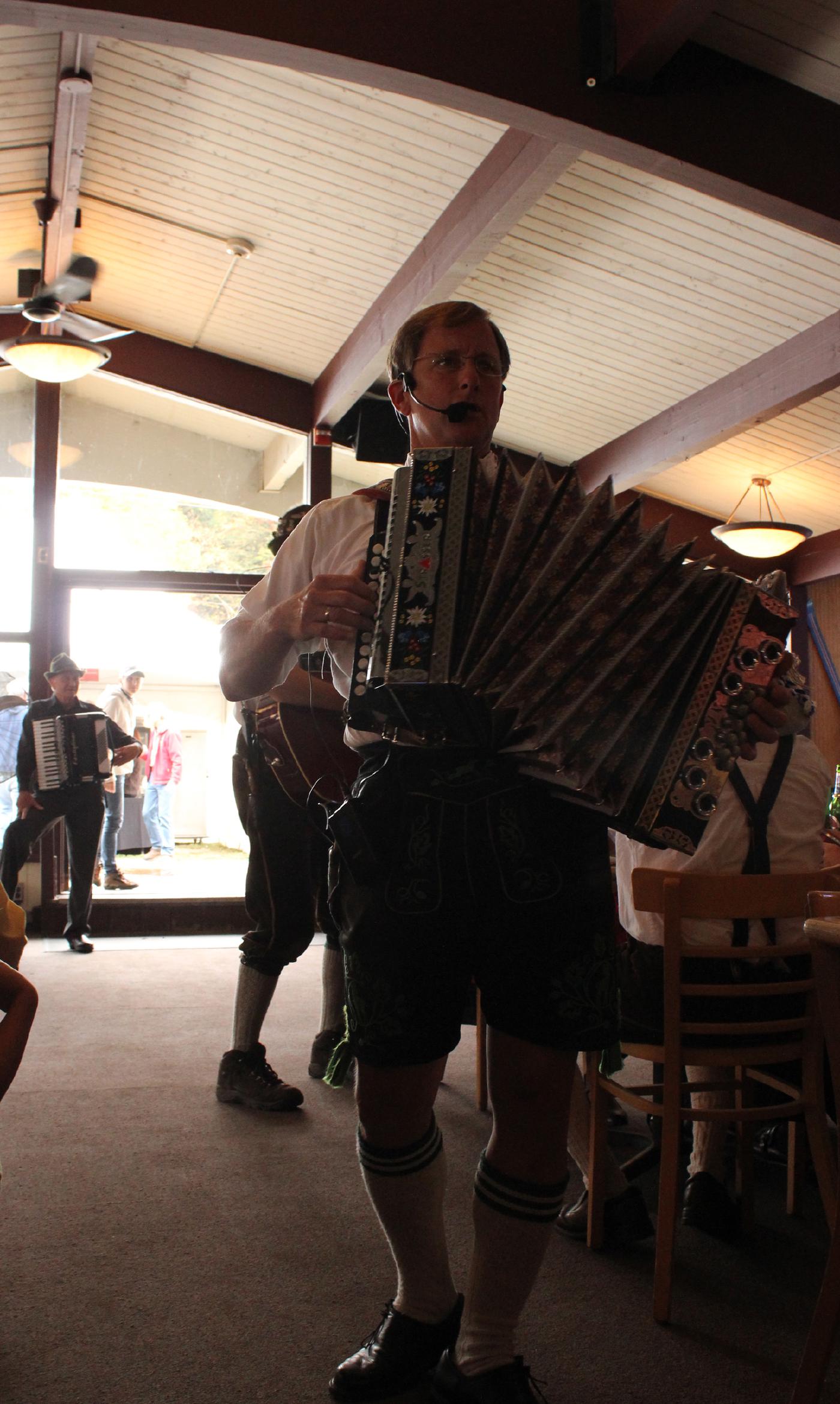 Traditional Accordion Player