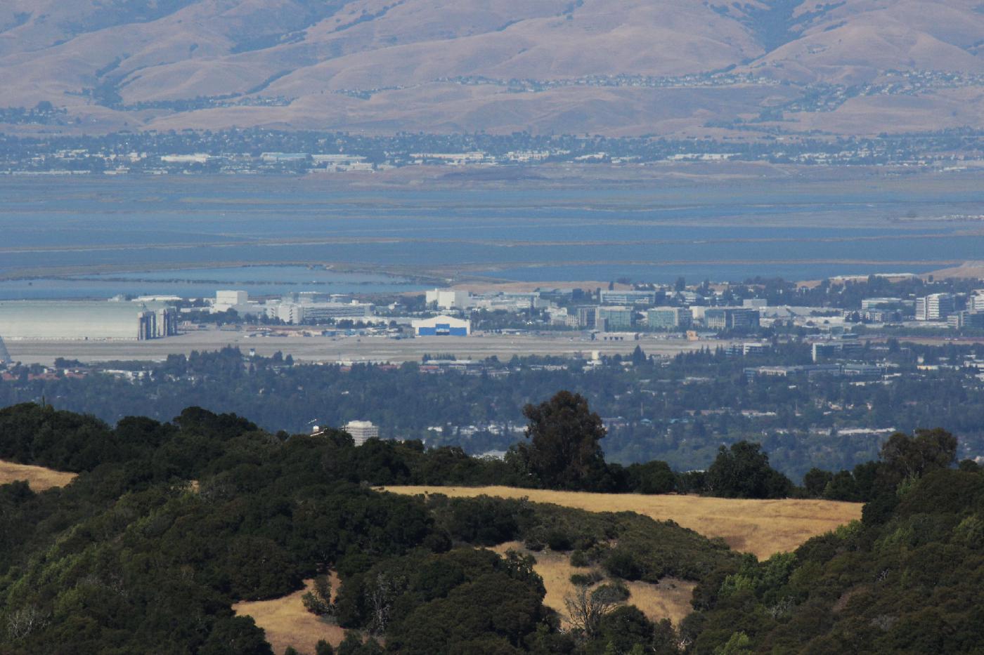 Southwest of the bay