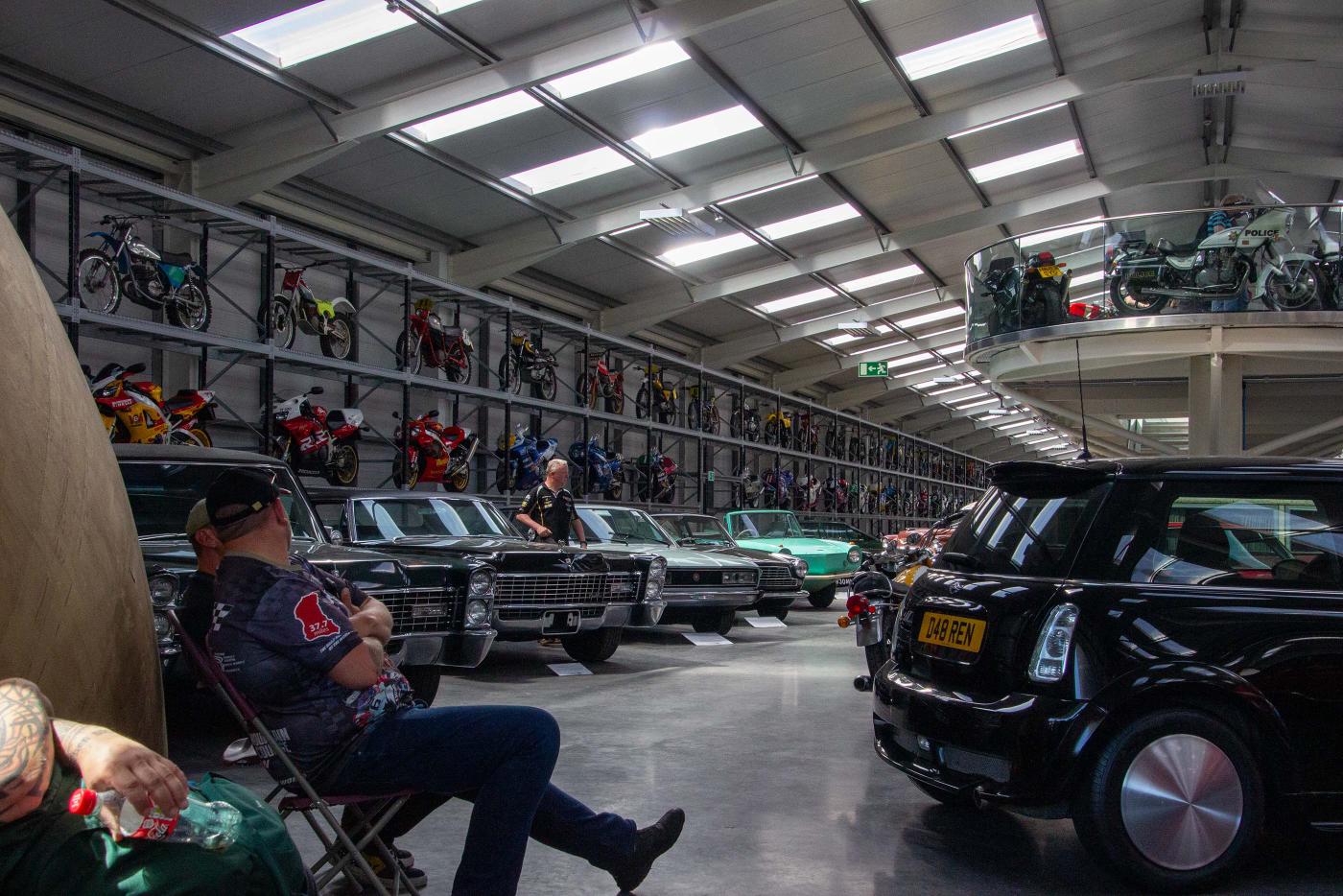Inside the Isle of Man Motor Museum