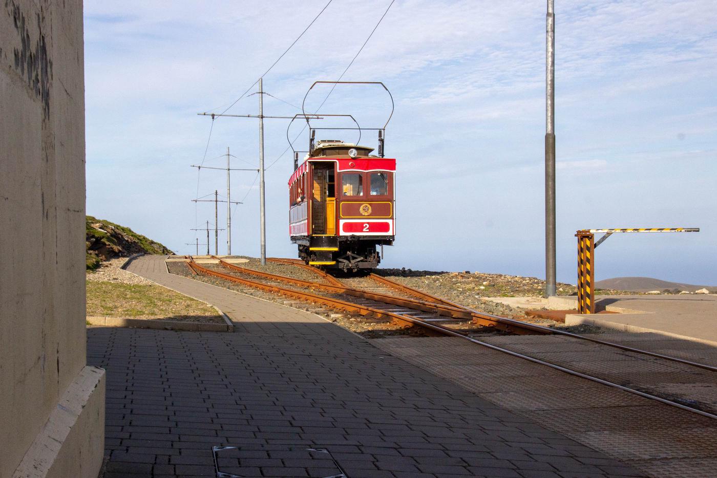 Manx electric tramcar