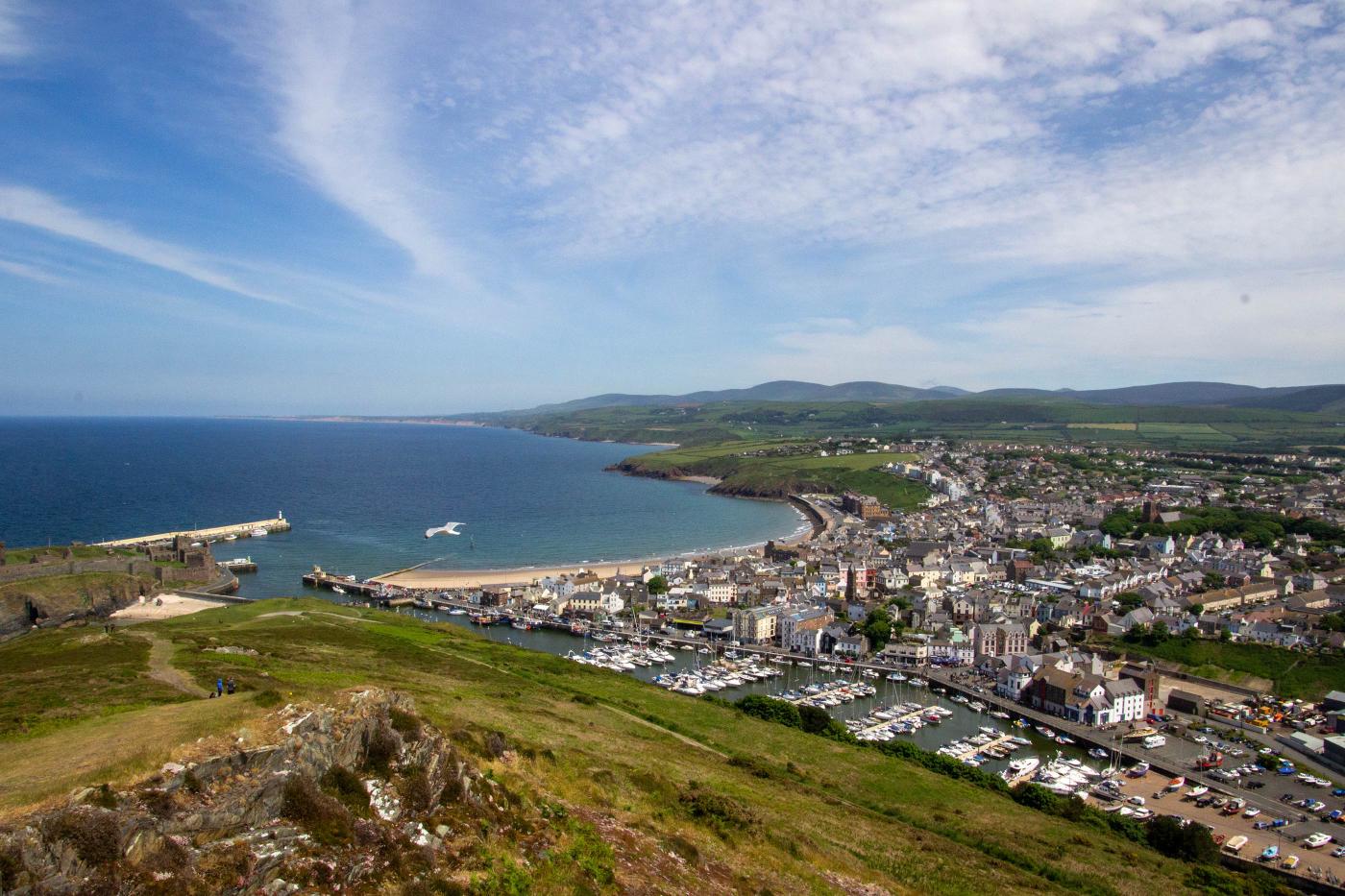 Peel, from above