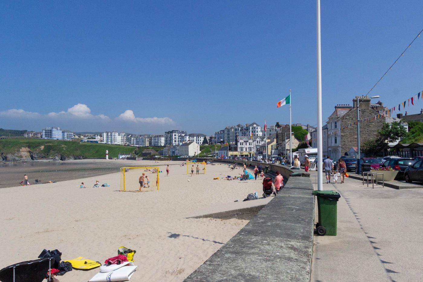 Port of Erin beach