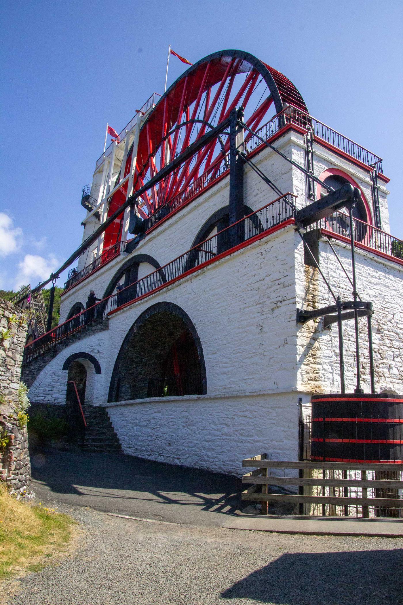 Laxey Wheel, from afar