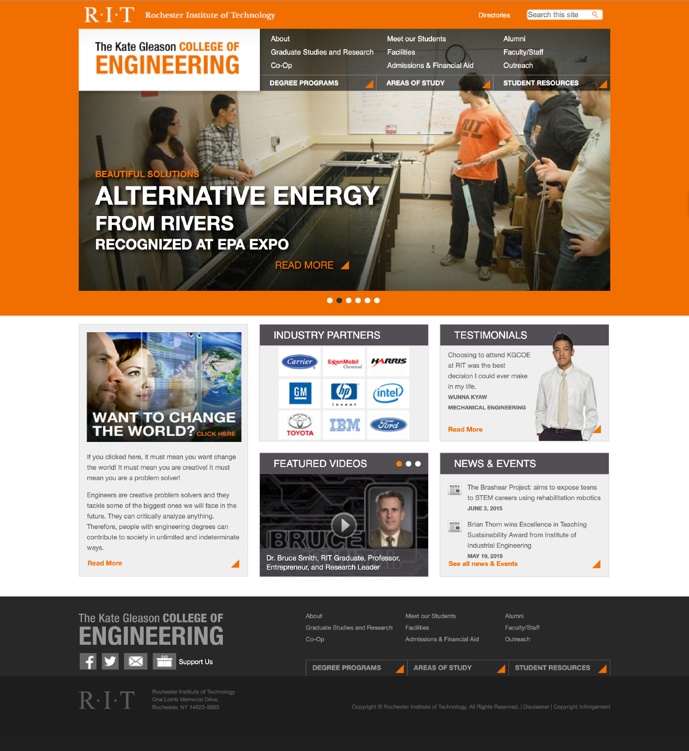 RIT KGCOE Website